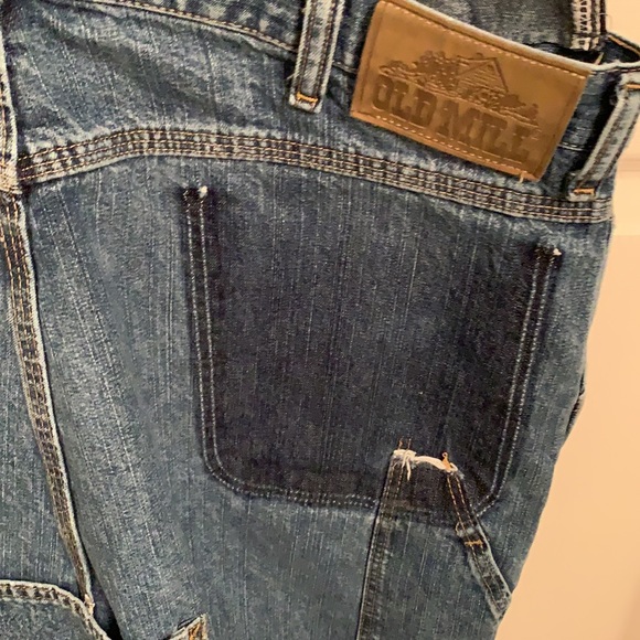 Denim feed sack bib skirt - Picture 3 of 5